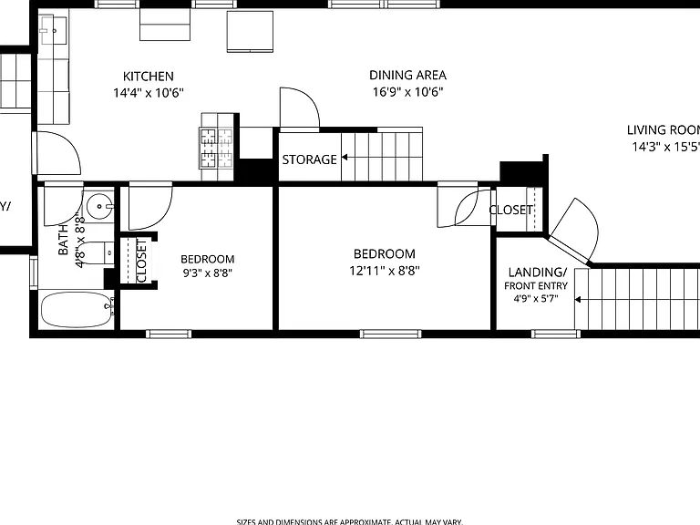 Floor Plan - Main Level