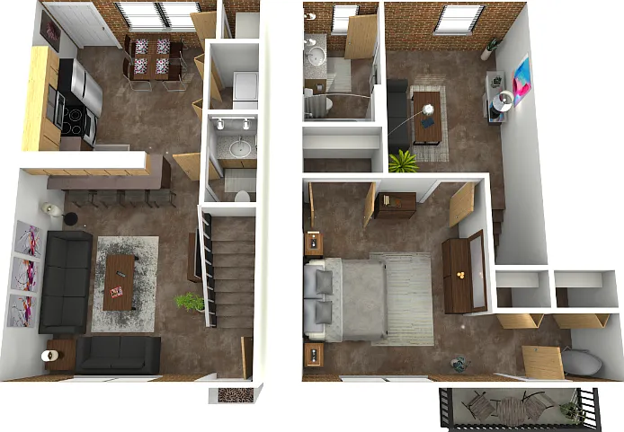 Billie Holiday Floorplan Diagram