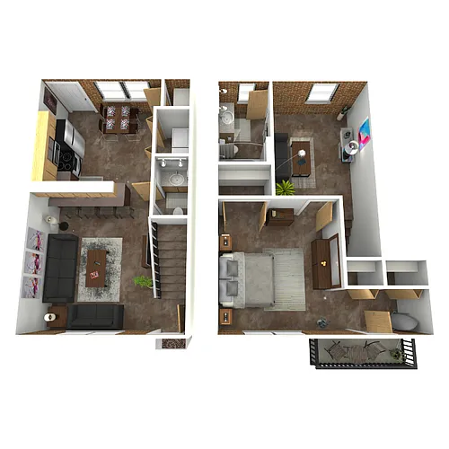 Floor plan Billie Holiday