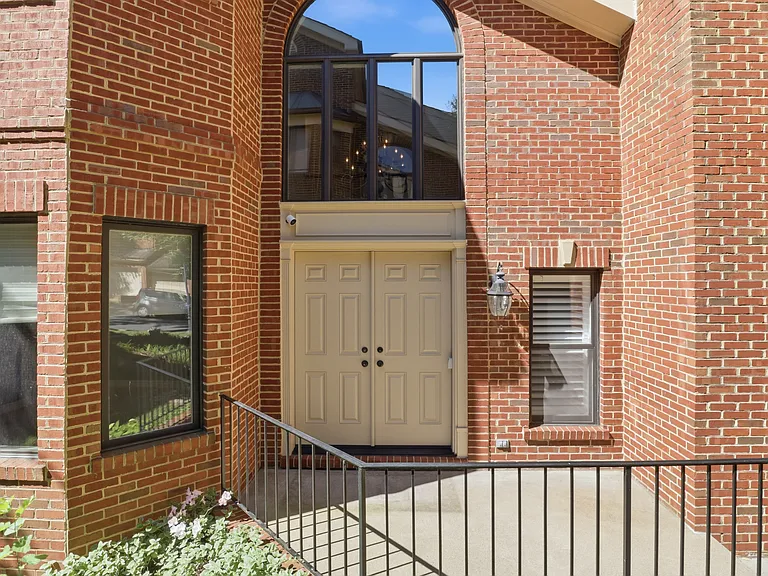 Front Door leads into Two-Story Foyer