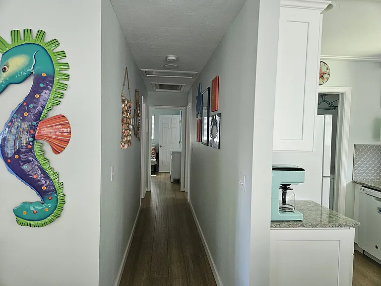Hallway to Bedrooms & Bathrooms