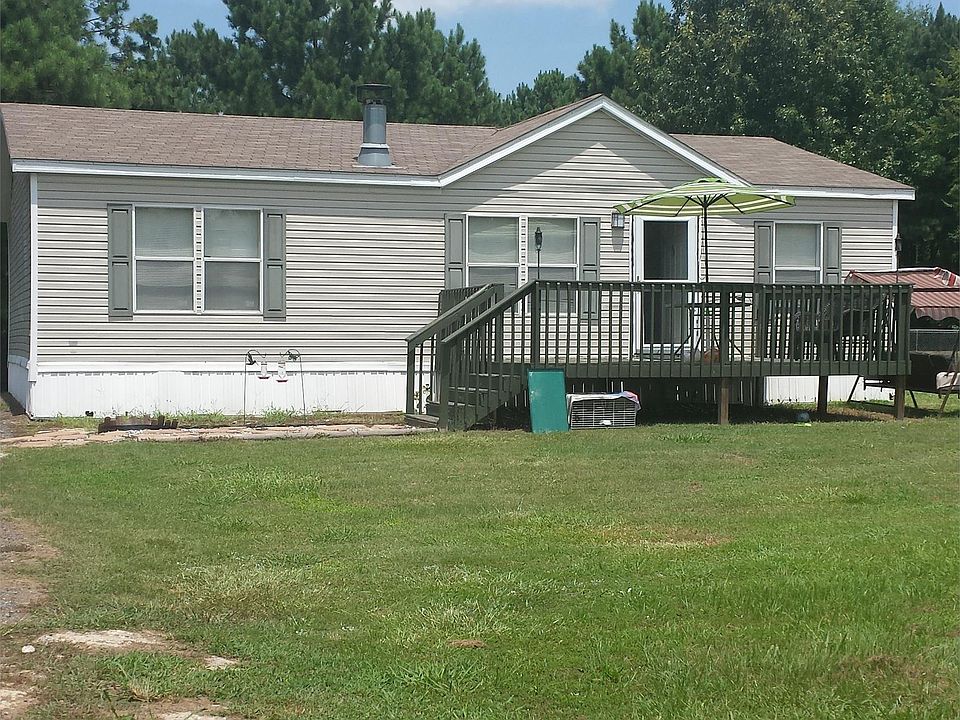 Front View of home located on one acre