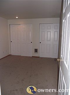 Unit B - Master Bedroom with 12 foot closet!