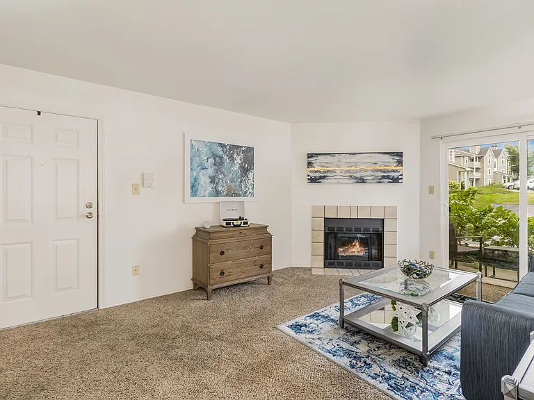 A living room ready for your personal touch.