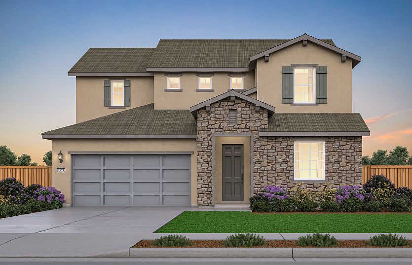 Plan 2 European Cottage Exterior B