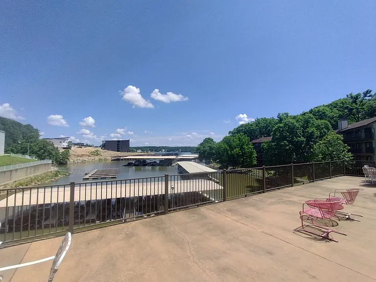 Observation deck for fireworks display