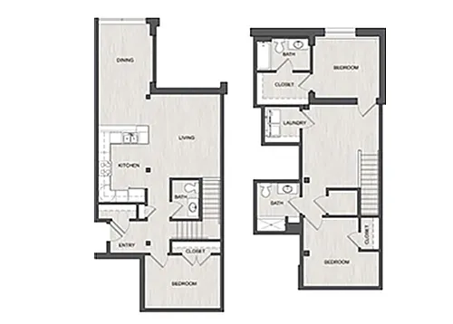 Floor plan TH3B