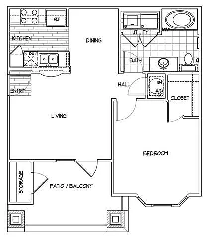 Floor plan A1