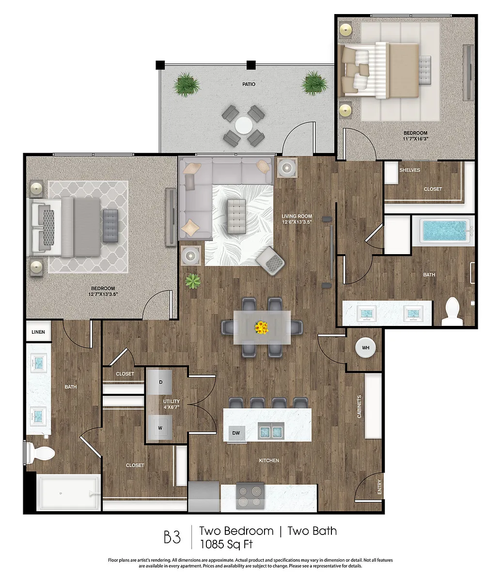 Floor plan B3