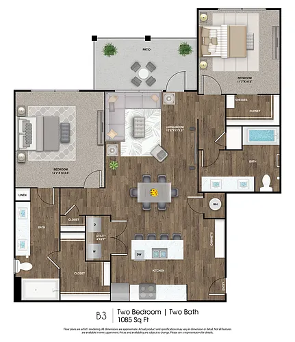 Floor plan B3