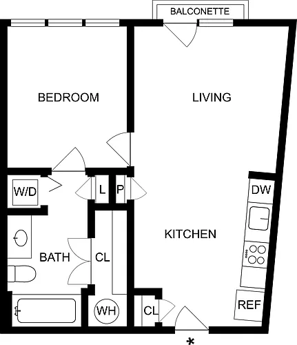 Floor plan A1C