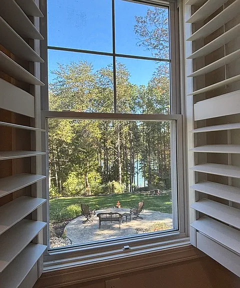 View from back bedroom