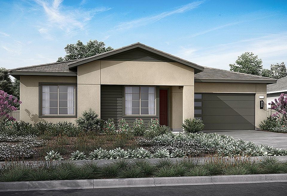 Transitional Ranch Exterior Style Rendering