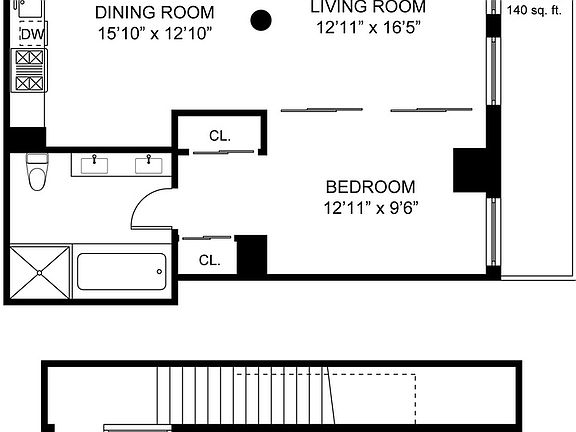 2nd image of 55 Wall St APT 902
