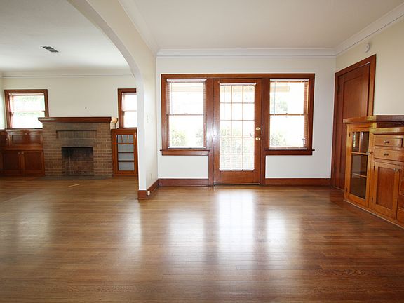 Formal Dinning area with french doors to side porch