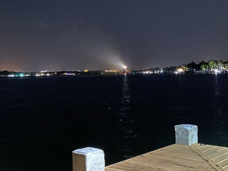 Night Time Dock View