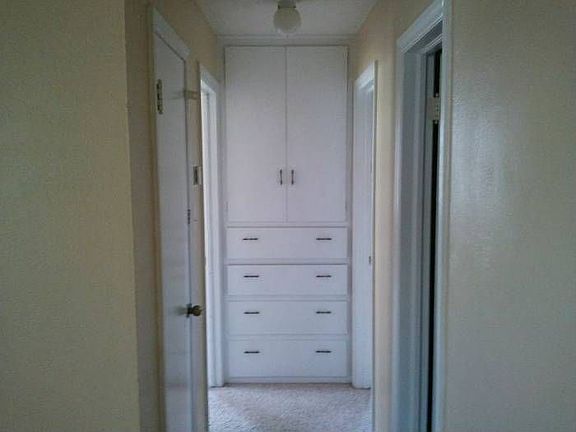 Hall with Built In Cabinet