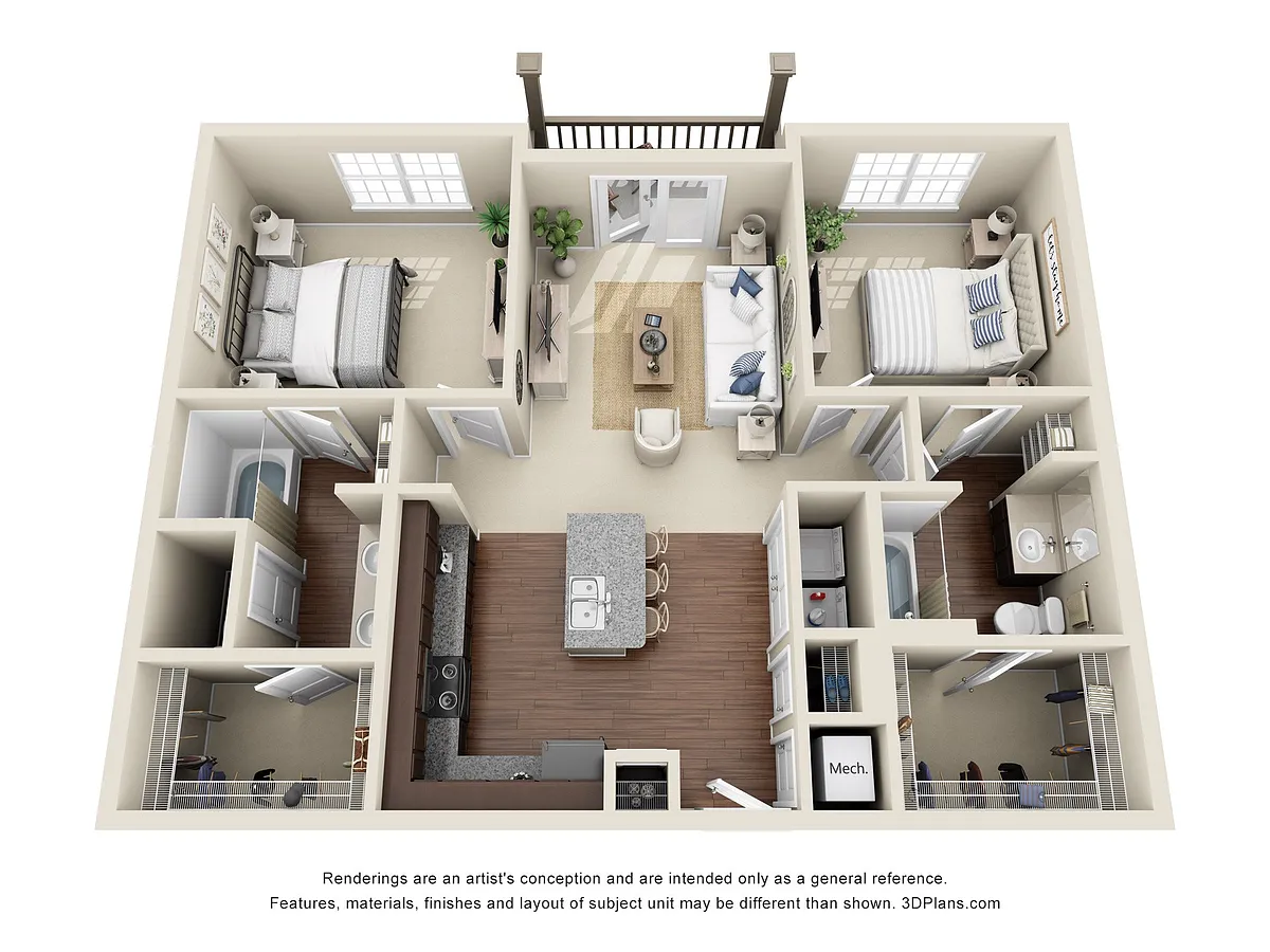 Floor plan B2A