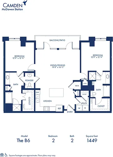 Floor plan B6