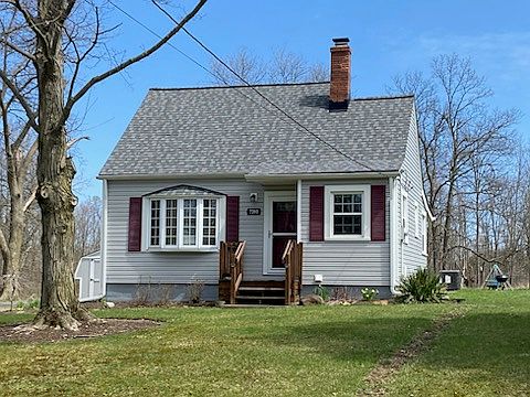 Close up front of house