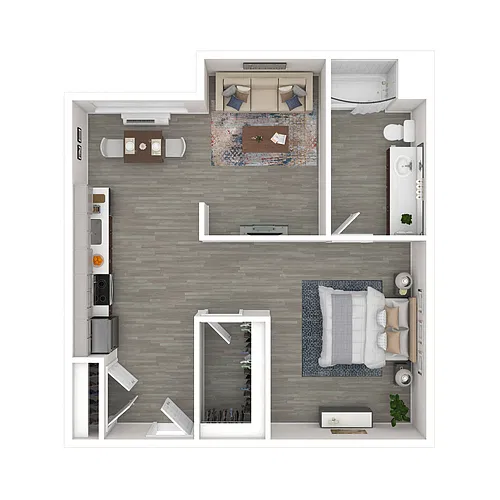 Floor plan Executive Studio E