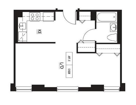 2nd image of 444 W 35th St APT 7E