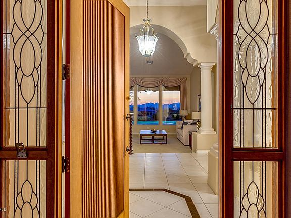 Entrance to the house