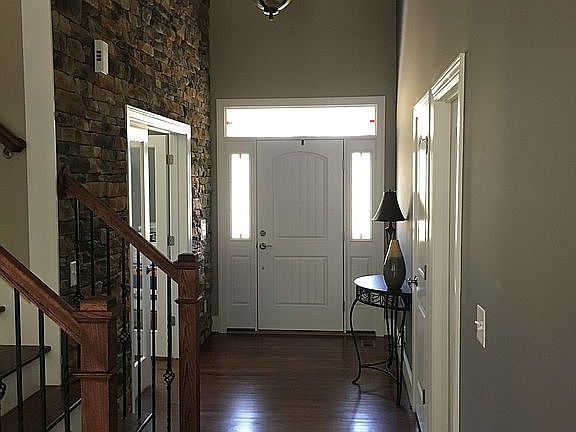 Stone Lined Main Entrance