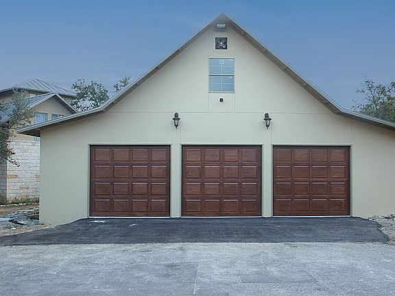 Three car garage.