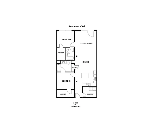 Floor plan 2BJ