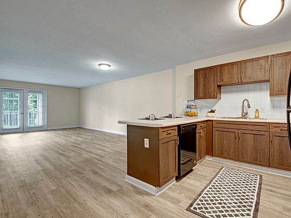 Kitchen and Living Room