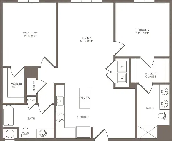 Floor plan B52-TFG