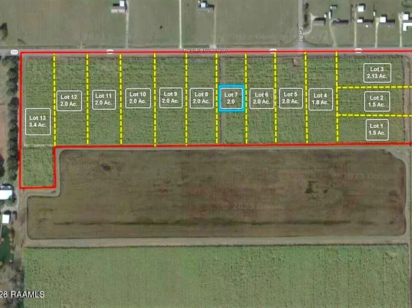 2700 Peach Bloom Hwy Lot 7, Church Pt, LA 70525