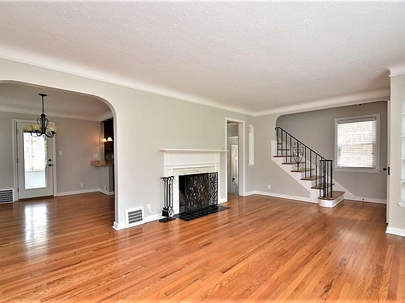 Main living area and dining room.