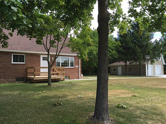 View of the House and Garage