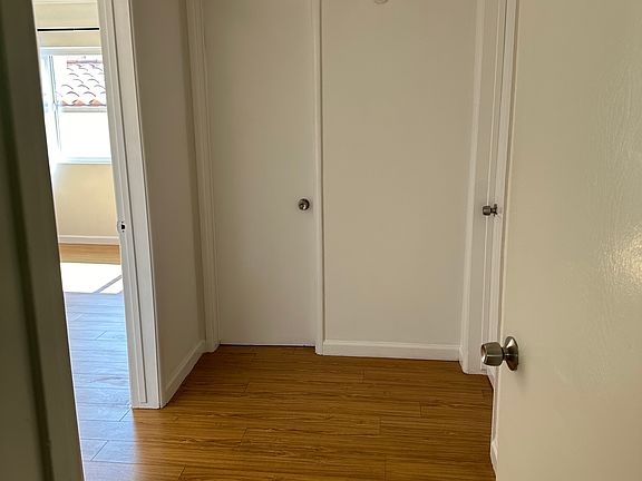 Hallway and linen closet