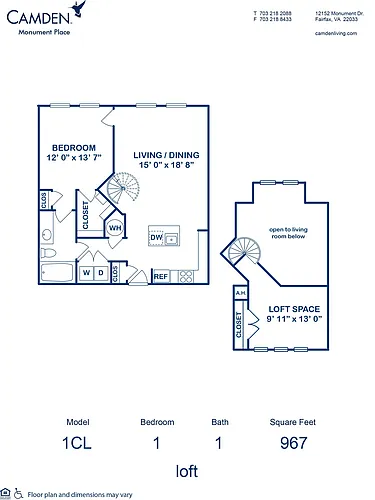 Floor plan 1CL