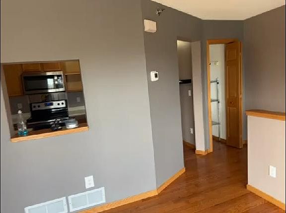 Living Room View into Kitchen