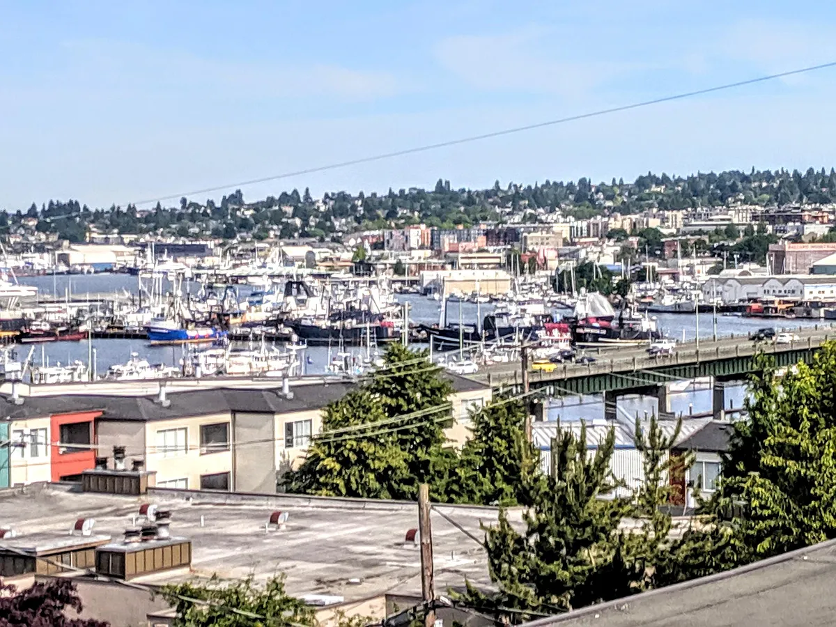 View from Balcony - 3655 13th Ave W #4