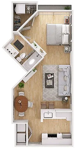 Floor plan E1E-H