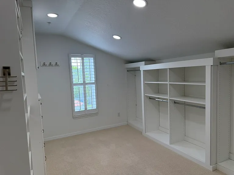 Primary closet