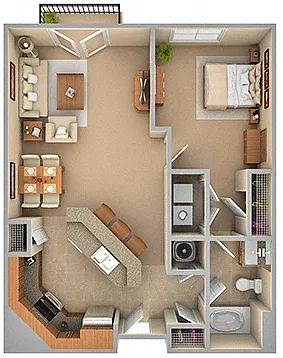 Floor plan A-1 (PHASE 1)