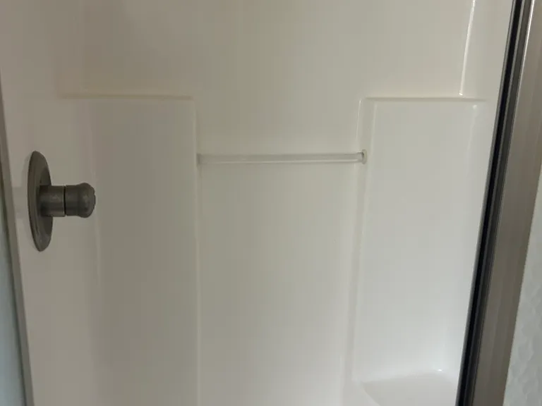 Shower with ledge