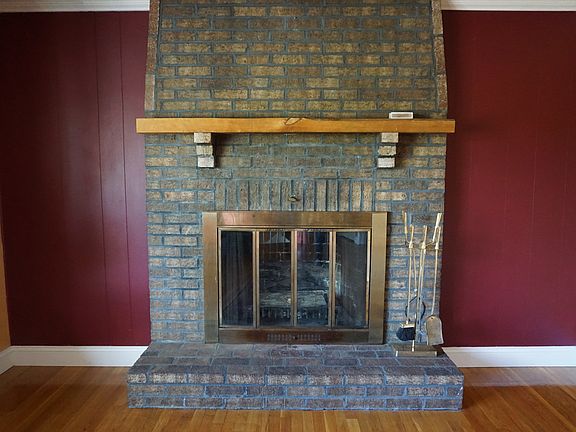 Brick Fireplace