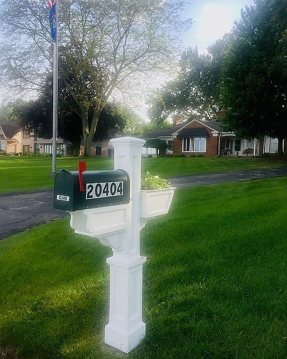 Front view from mailbox