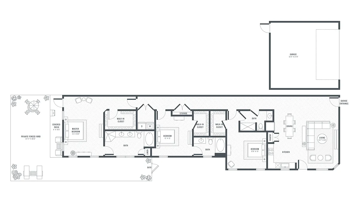Floor plan C1-Laurel