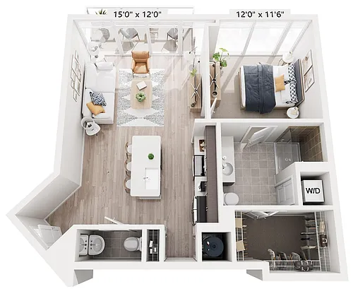 Floor plan 1D