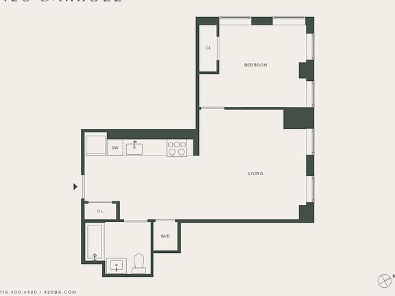 2nd image of 420 Carroll St #E316