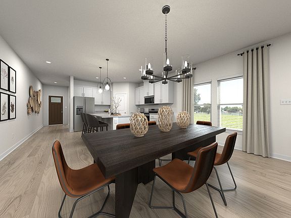Dining Room in the Manchester floorplan at Meritage Homes community.