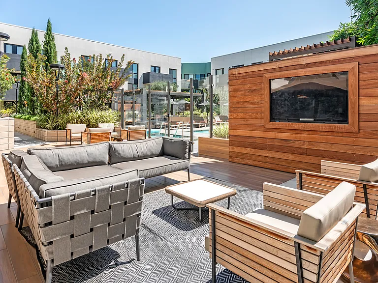 Outdoor Lounge + Firepit